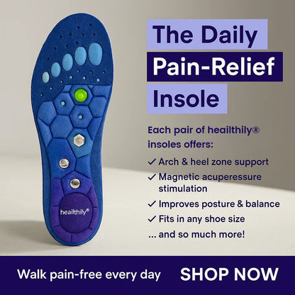 Heailthily® Magnetic Massage Insoles – Relieve Foot Pain & Improve Circulation Naturally